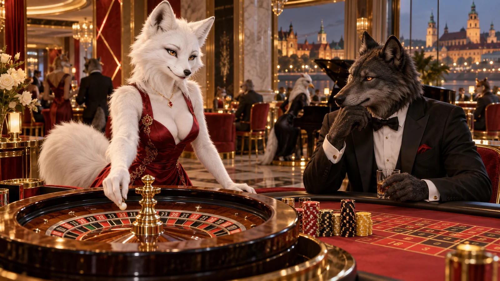 Postacie Bizzo Casino w nowej scenie w Polsce